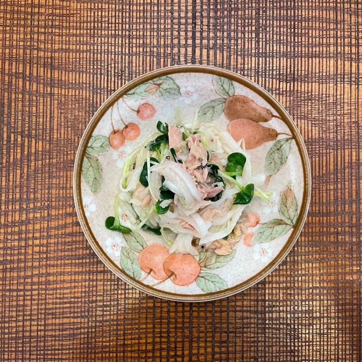 副菜 大根ツナサラダ